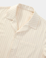 Camisa Listrada Off White