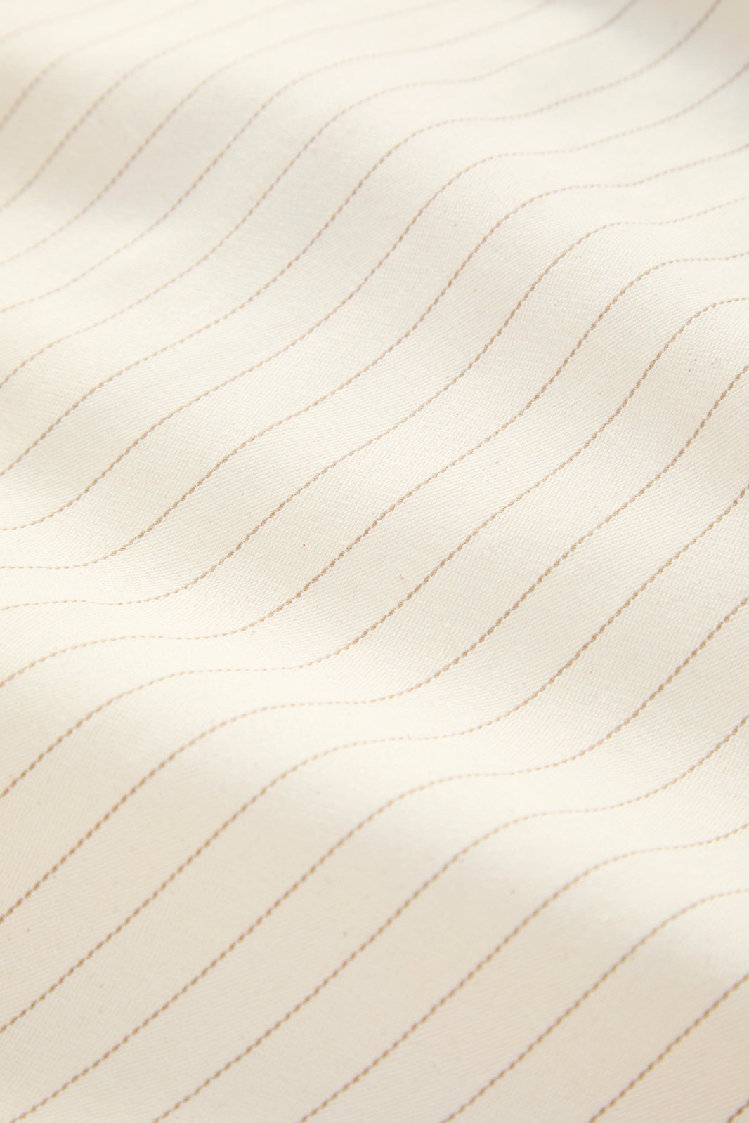 Camisa Listrada Off White