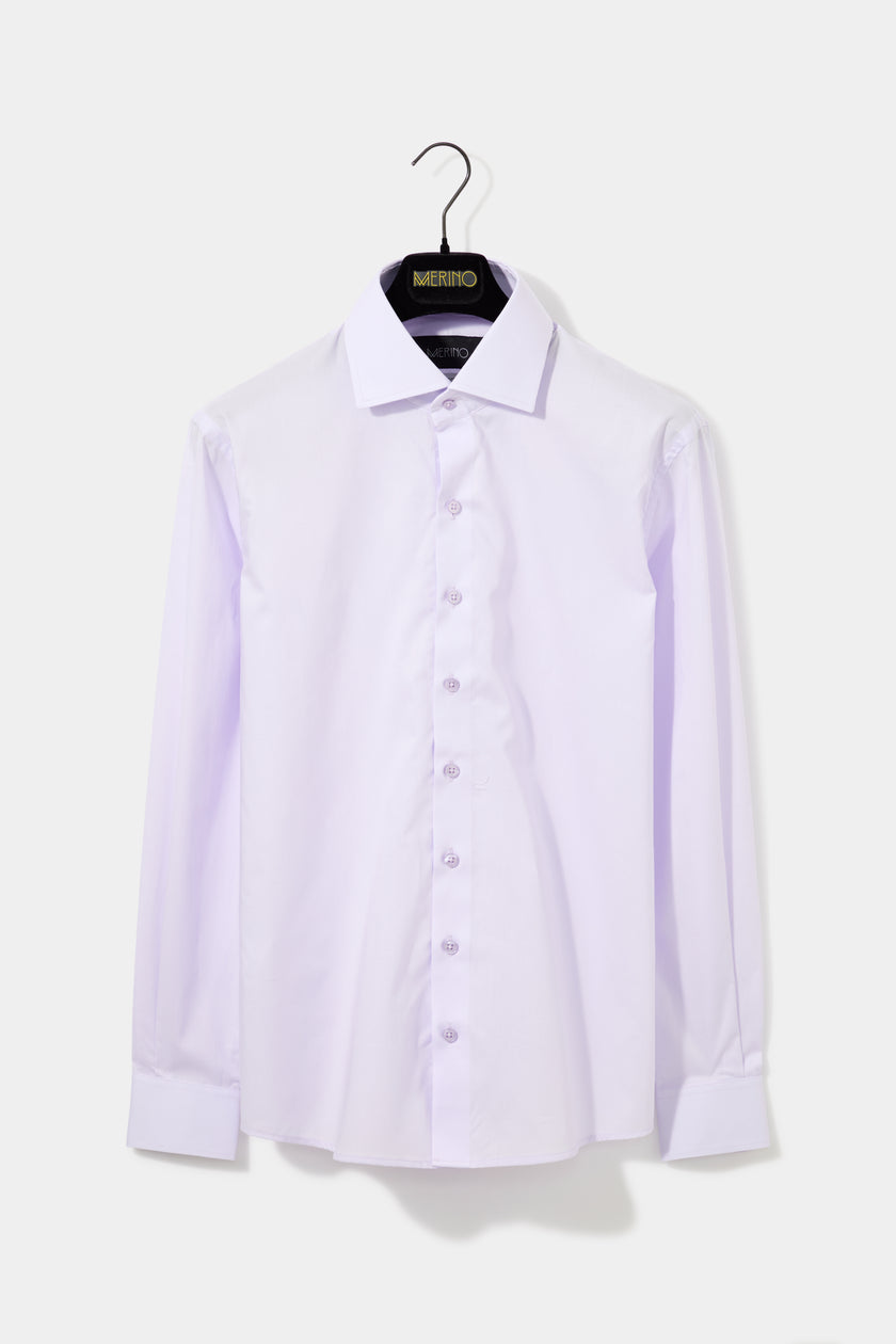 Camisa Pima Lisa Lilás