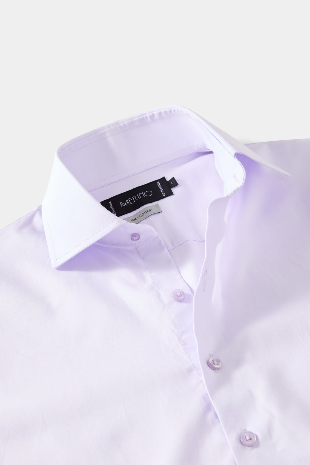 Camisa Pima Lisa Lilás