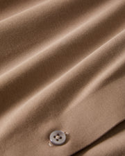 Camisa Pima Malha Cappuccino