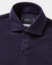 Camisa Pima Malha Marinho
