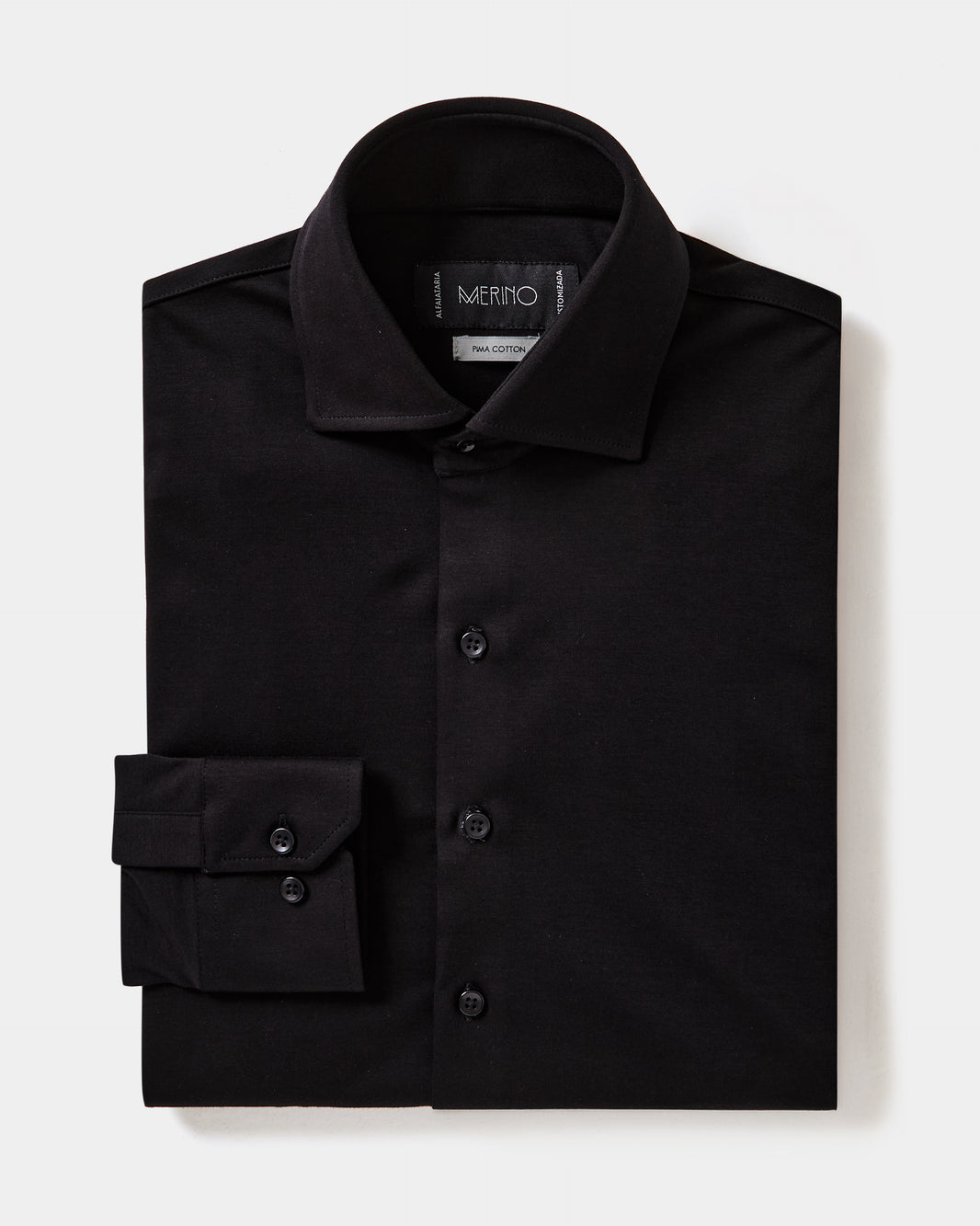 Camisa Pima Malha Preta