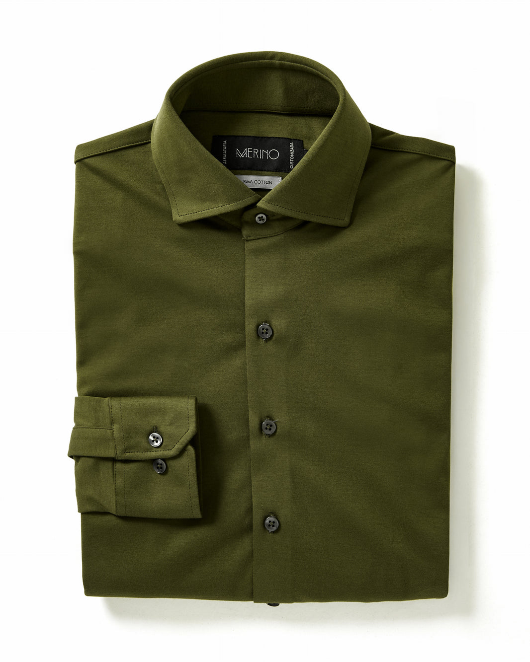 Camisa Pima Malha Verde
