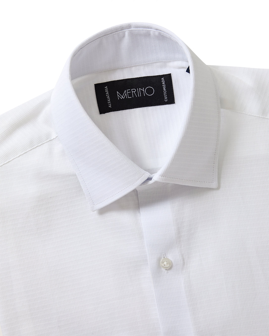 Camisa Texturizada Branca