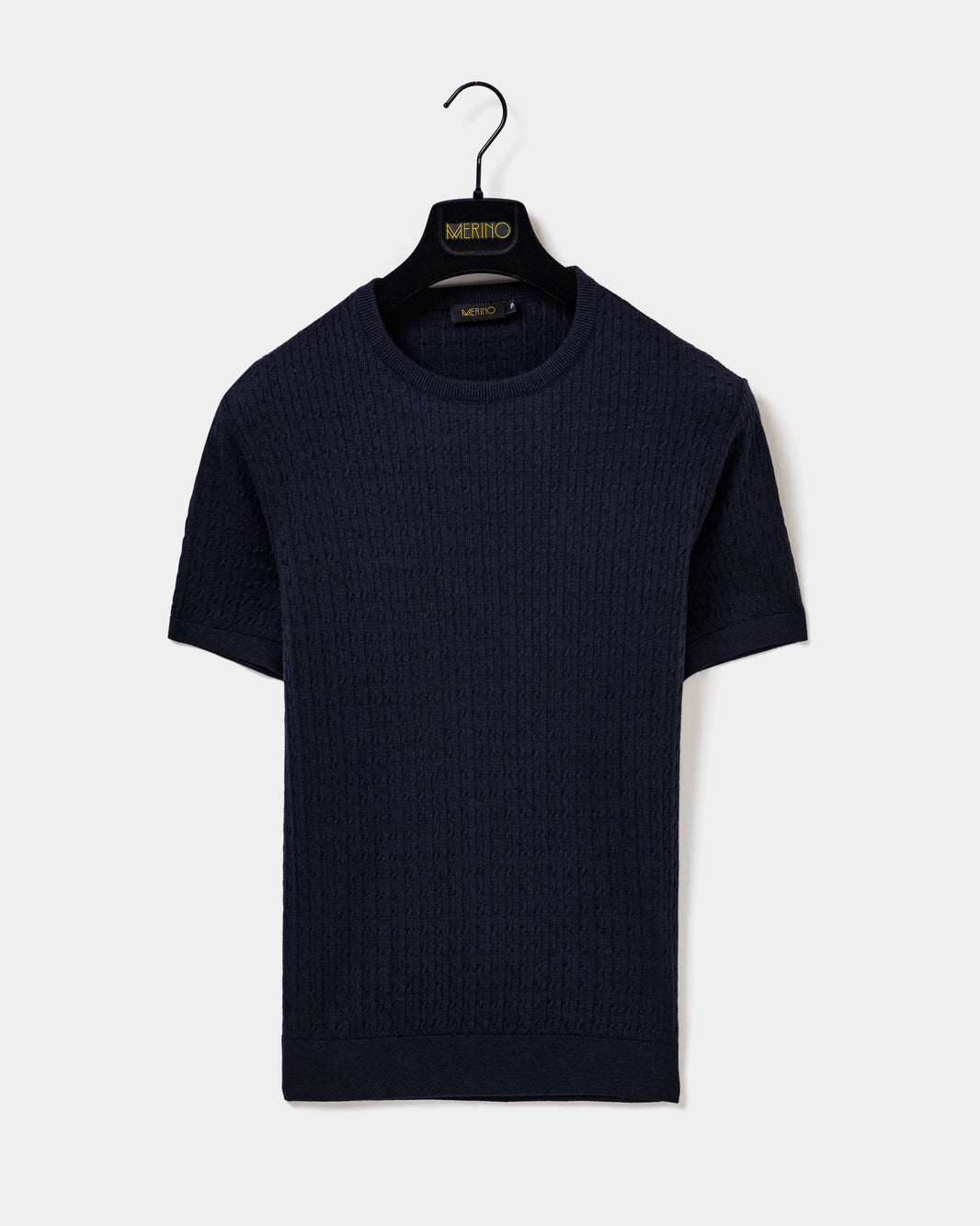 Camiseta Trançada Marinho