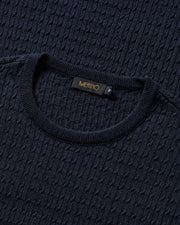 Camiseta Trançada Marinho