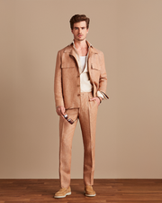 Calça 803 Linho Mocha