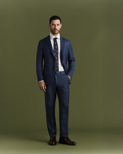 Costume Lã Fria Softline Azul Médio