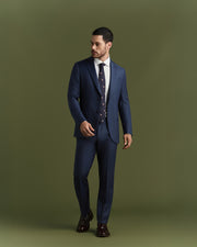 Costume Lã Fria Softline Azul Médio