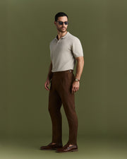 Calça Italiana Fibietta Marrom
