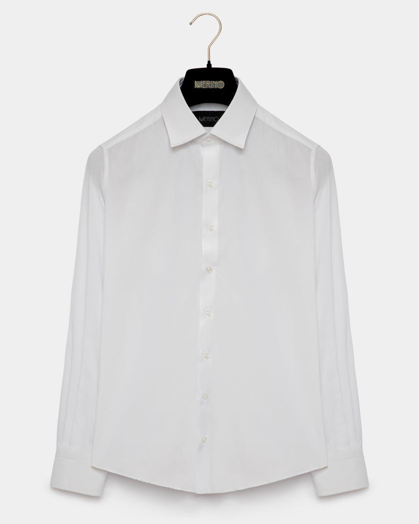 Camisa Algodão Lisa Branca