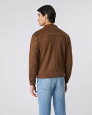 Jaqueta suede marrom