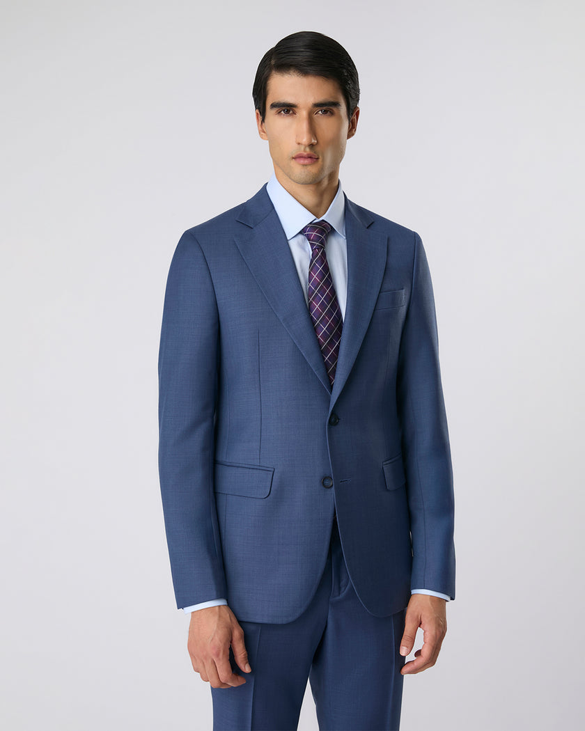 Paletó Lã Super 120 Azul Escuro