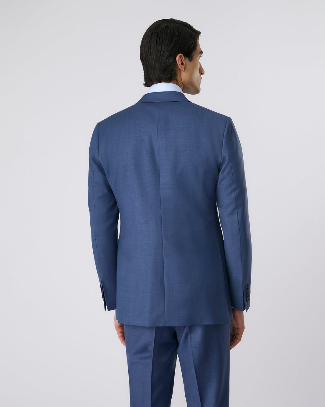 Paletó Lã Super 120 Azul Escuro