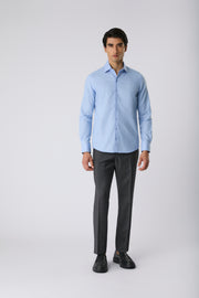 Camisa pima classic azul