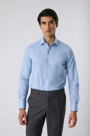 Camisa pima classic azul