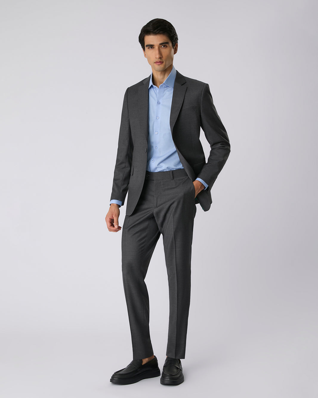 Costume Lã Super 120 Cinza