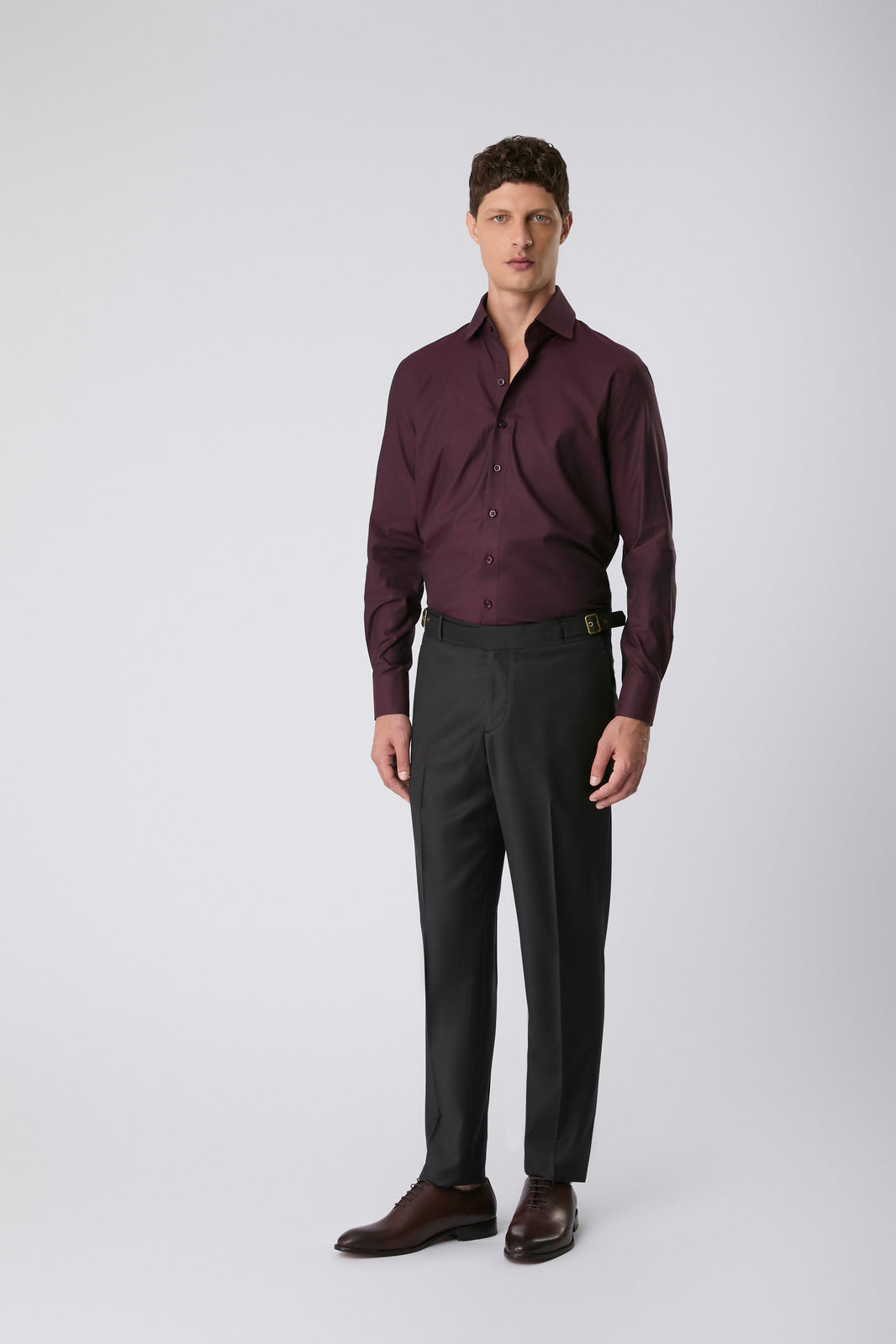 Camisa pima classic bordô