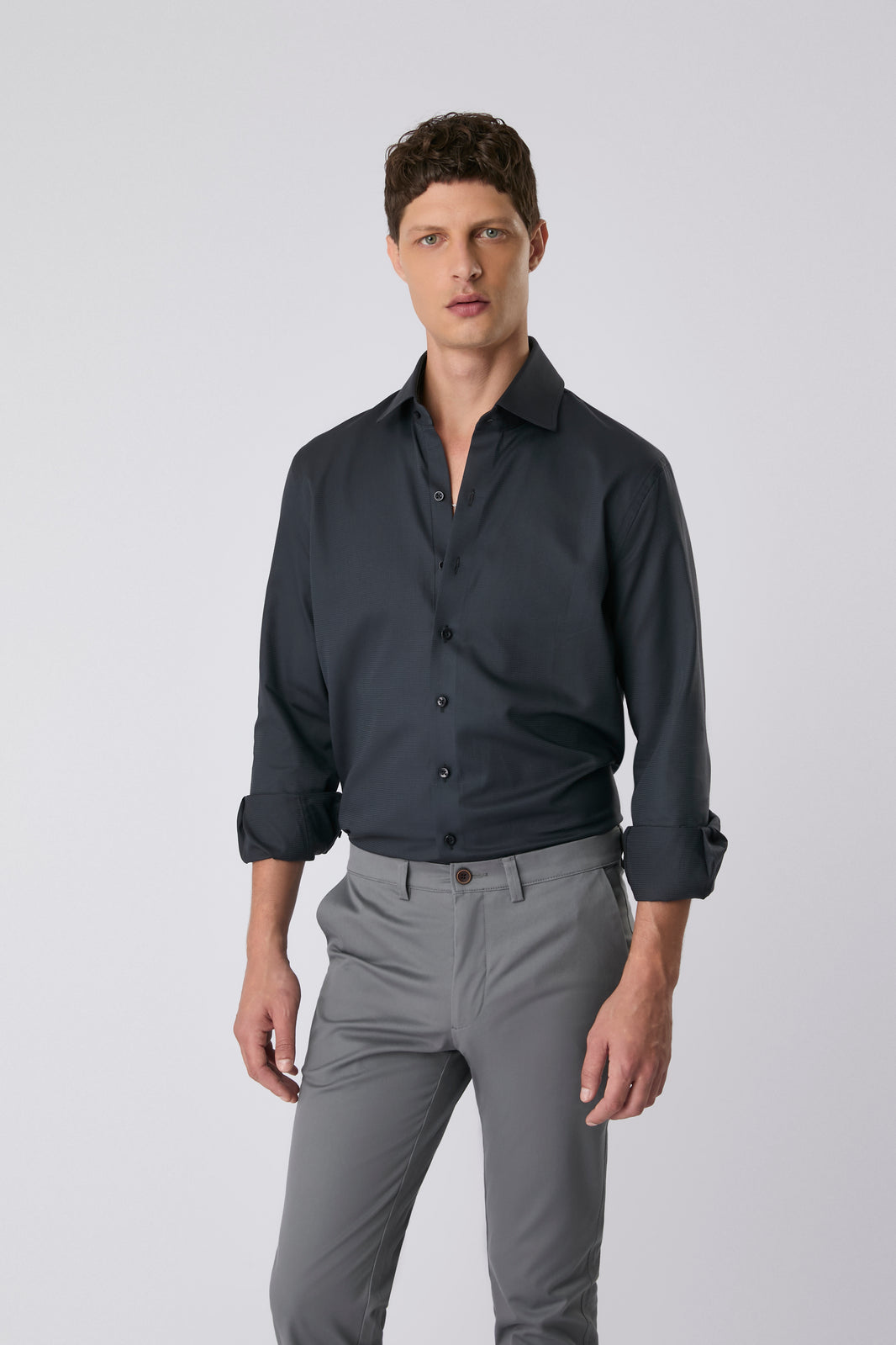 Camisa pima classic preta