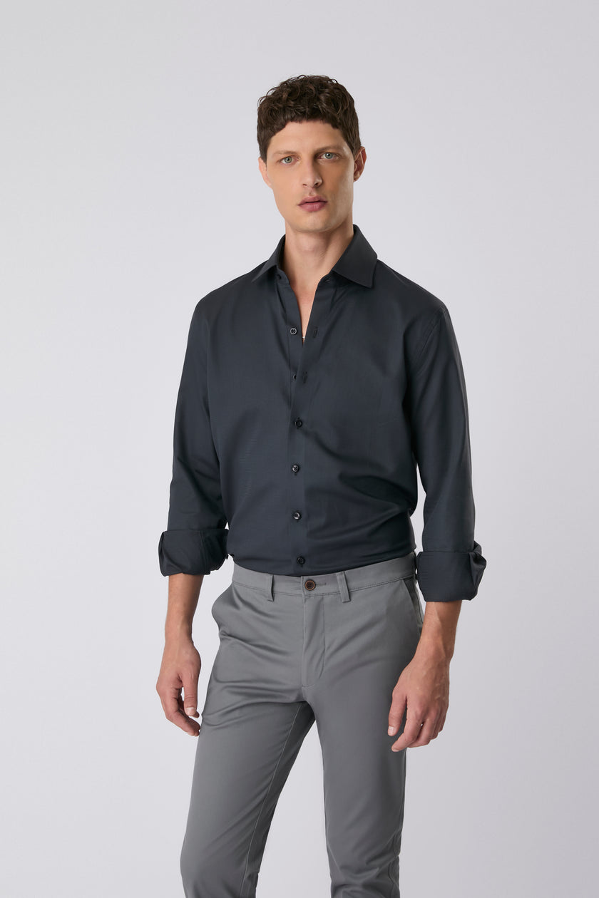 Camisa pima classic preta
