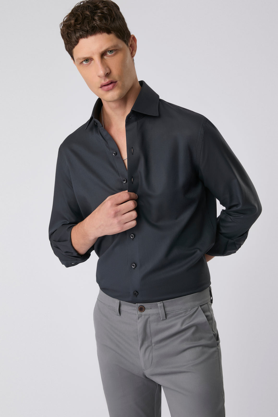 Camisa pima classic preta