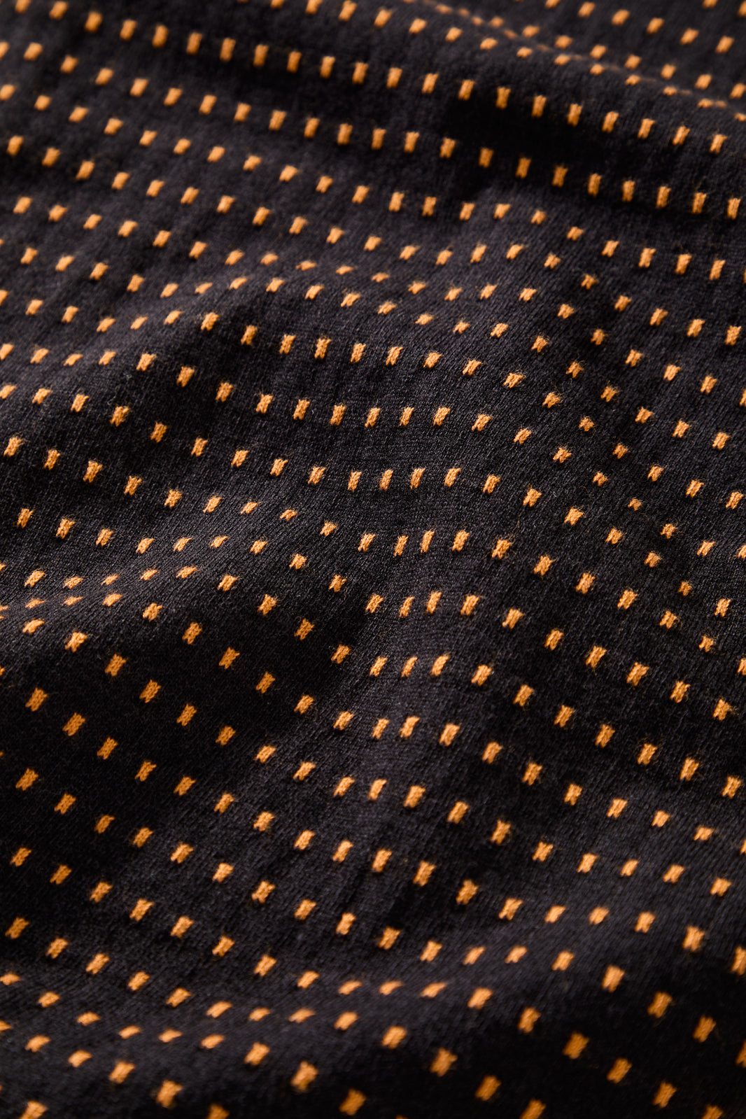 Polo jacquard preta