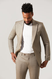 Costume Lã Super 120 Caqui