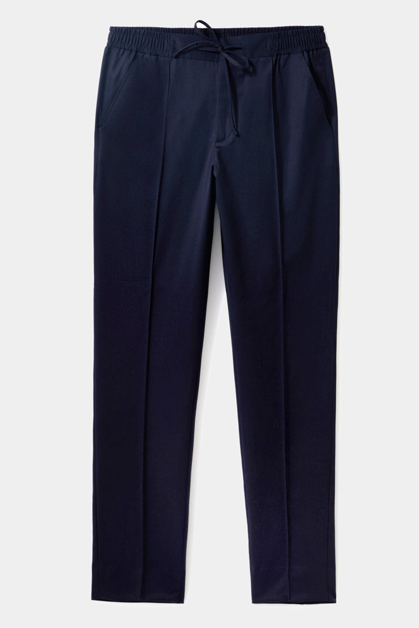 Calça Sahy lã fria s120 marinho