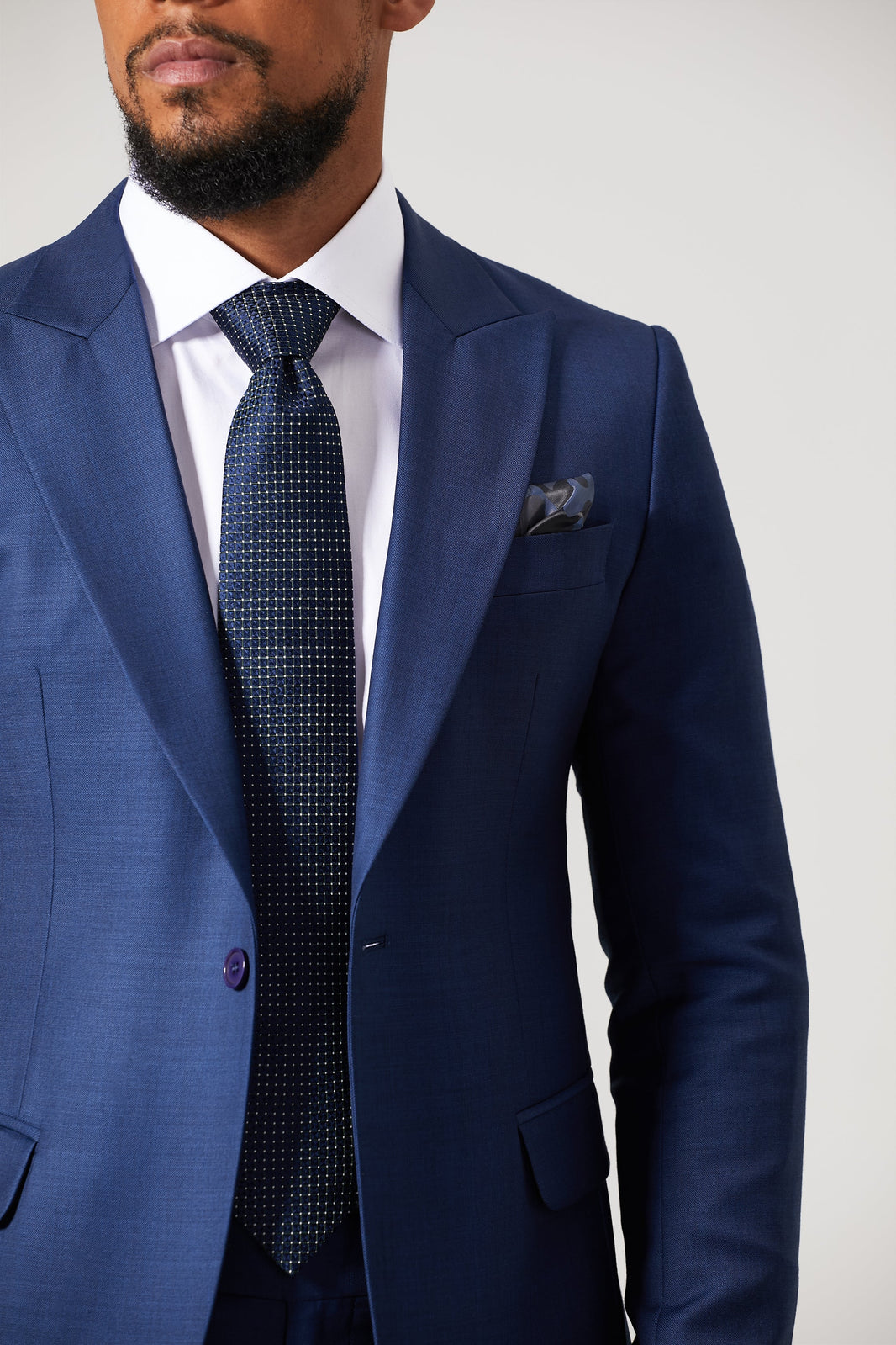 Costume Lã Super 120 Azul Escuro