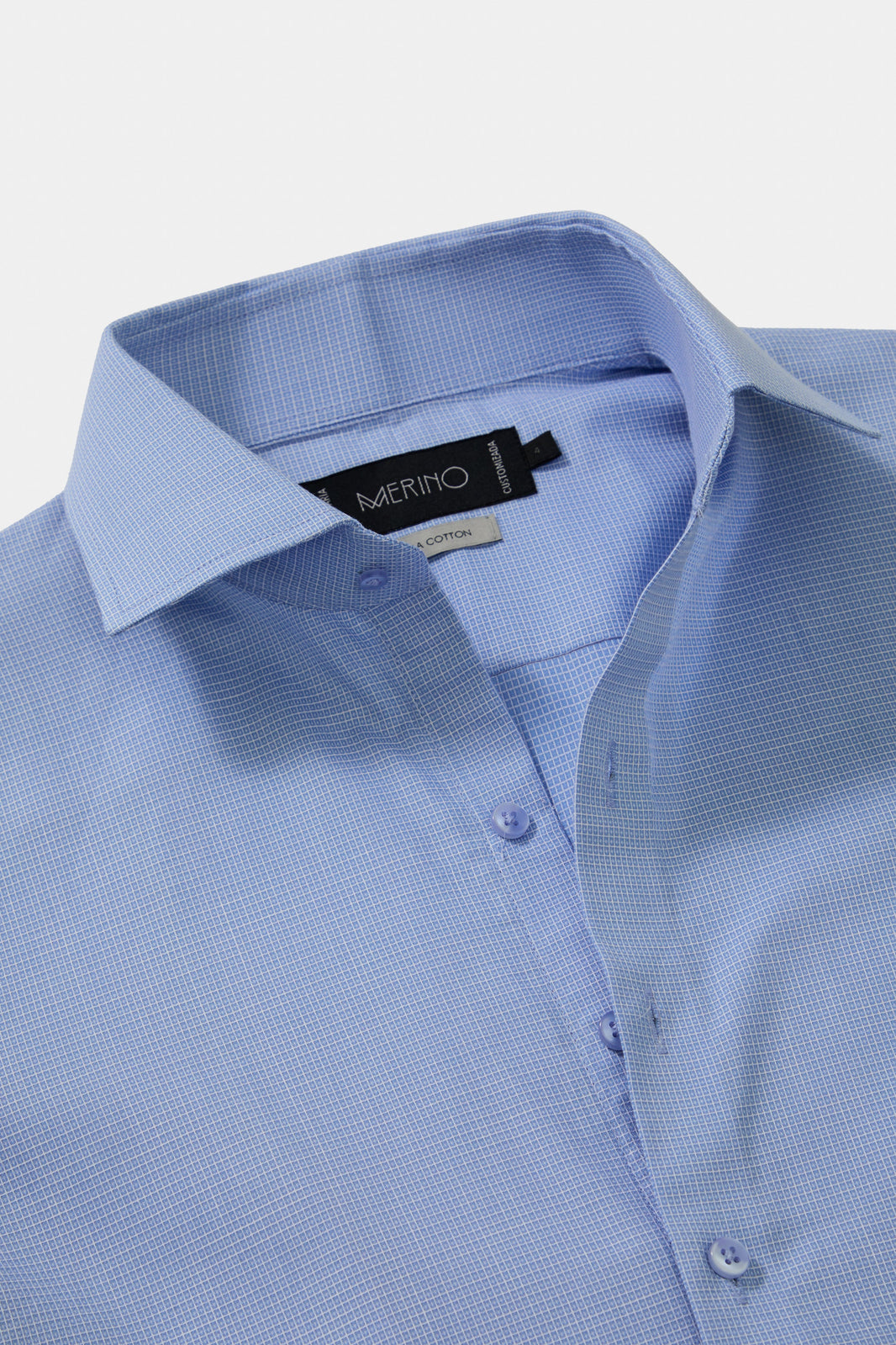 Camisa pima classic azul