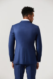 Paletó Lã Super 120 Azul Escuro