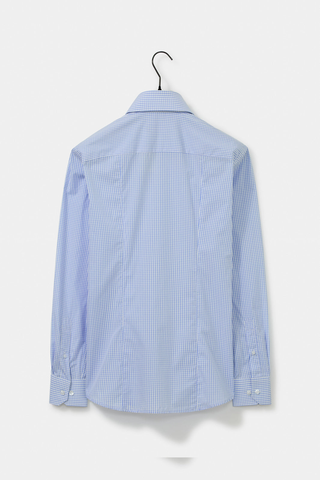 Camisa pima xadrez azul celeste