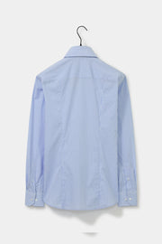 Camisa pima xadrez azul celeste