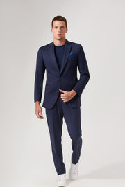 Costume Lã Super 120 Azul Marinho