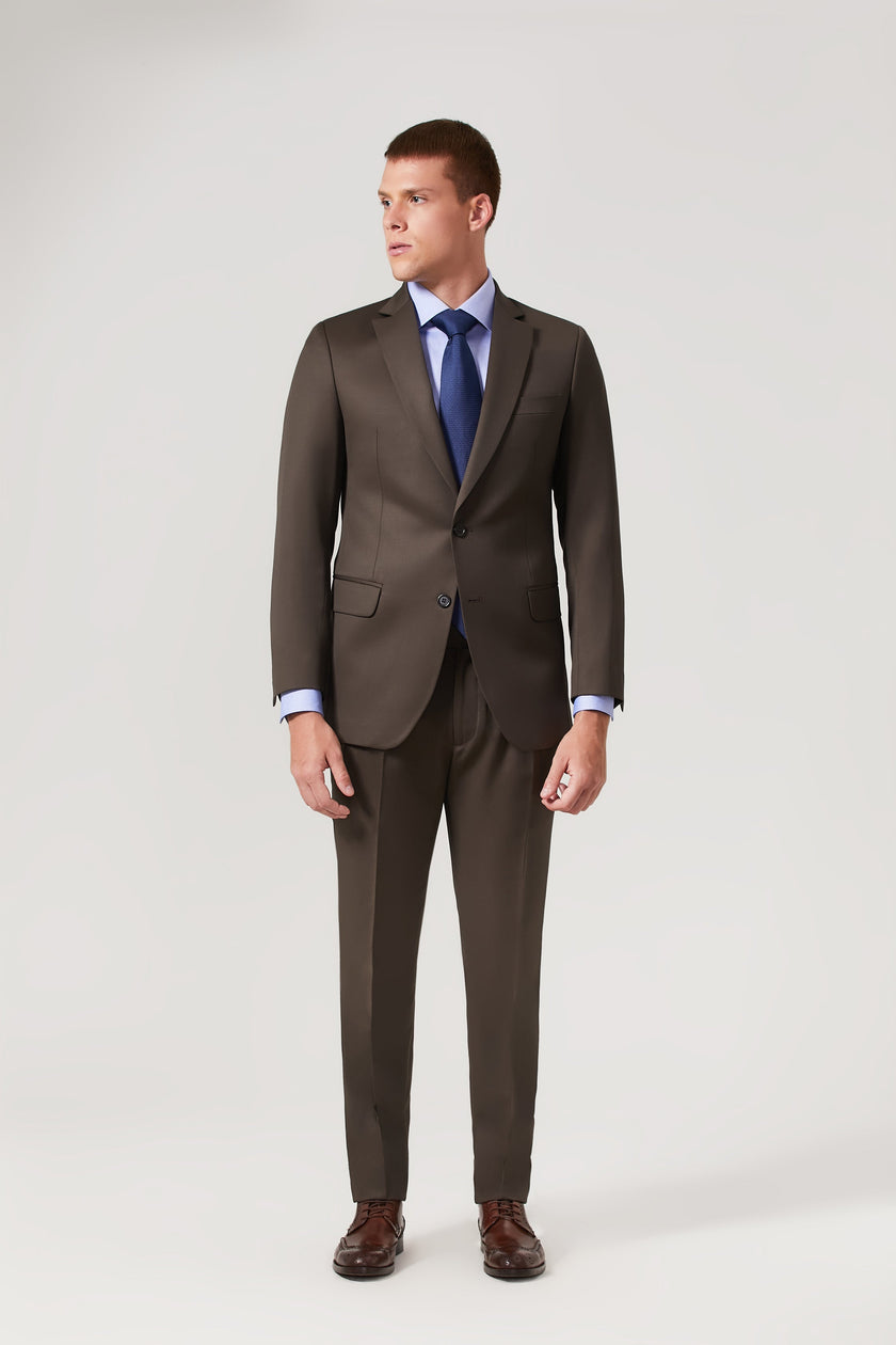 Costume Lã Super 120 Marrom