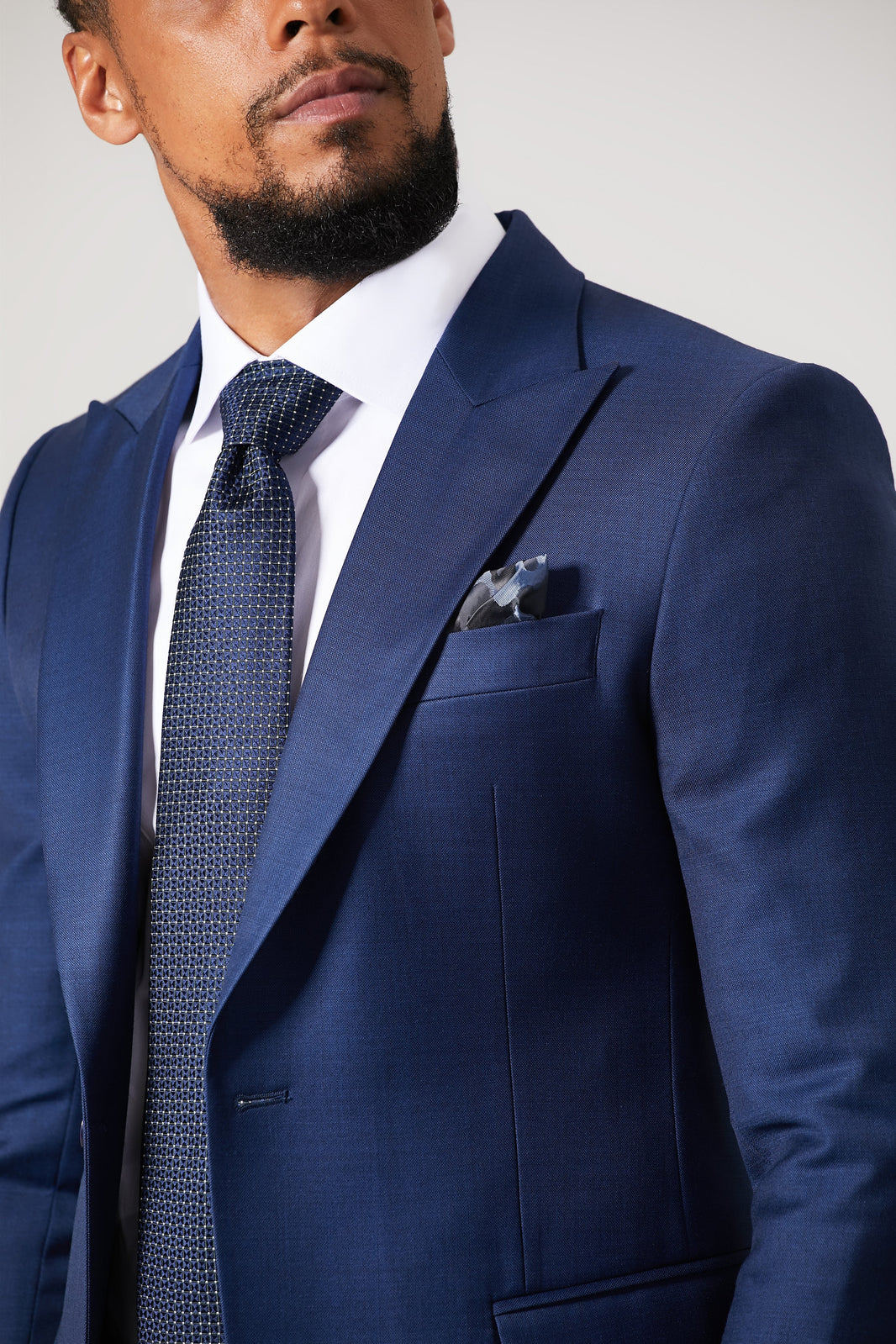 Costume Lã Super 120 Azul Escuro