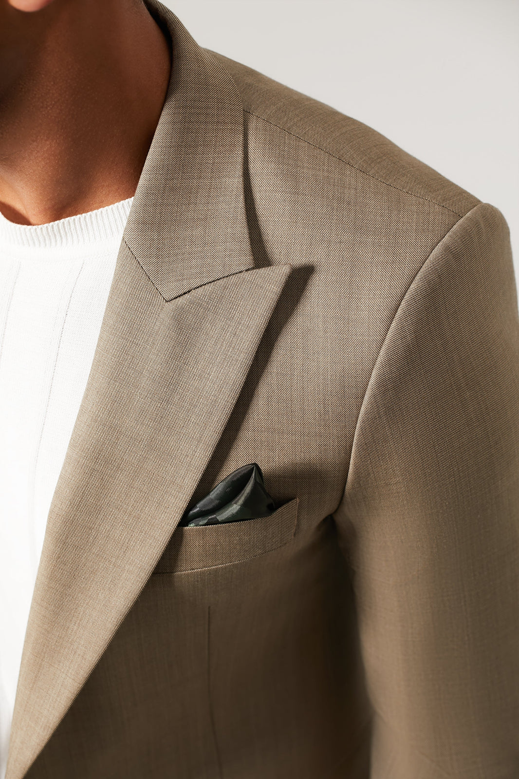 Costume Lã Super 120 Caqui