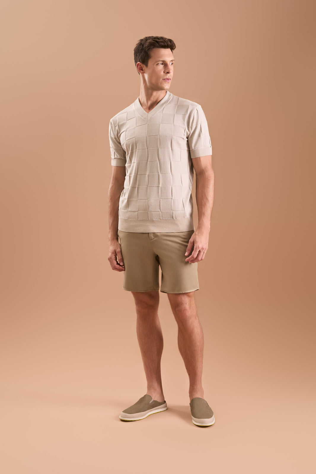 Bermuda Comfy caqui