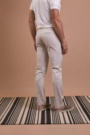 Calça sarja bege