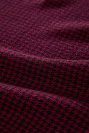 Polo Pied Poule bordô