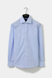 Camisa pima xadrez azul celeste