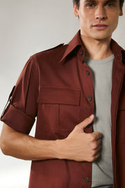 Camisa venture terracota