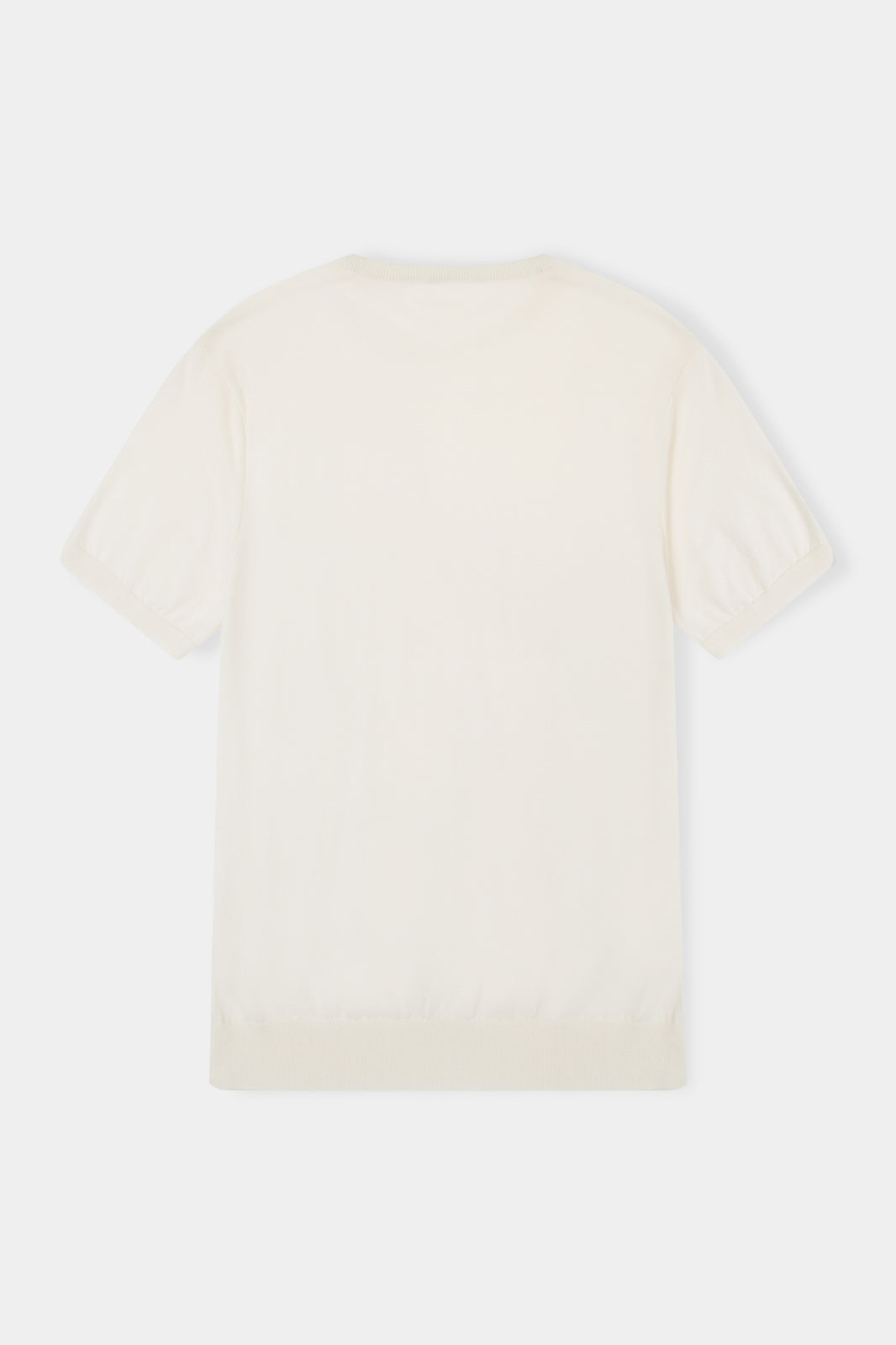 Camiseta tricô off white