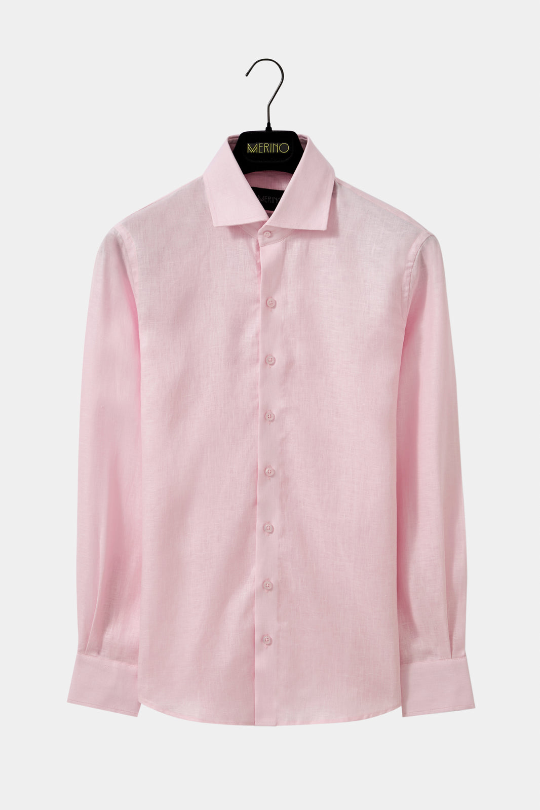 Camisa linho rosa