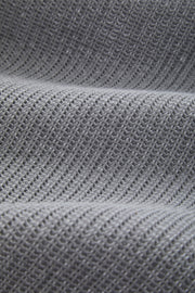 Suéter raglan cinza