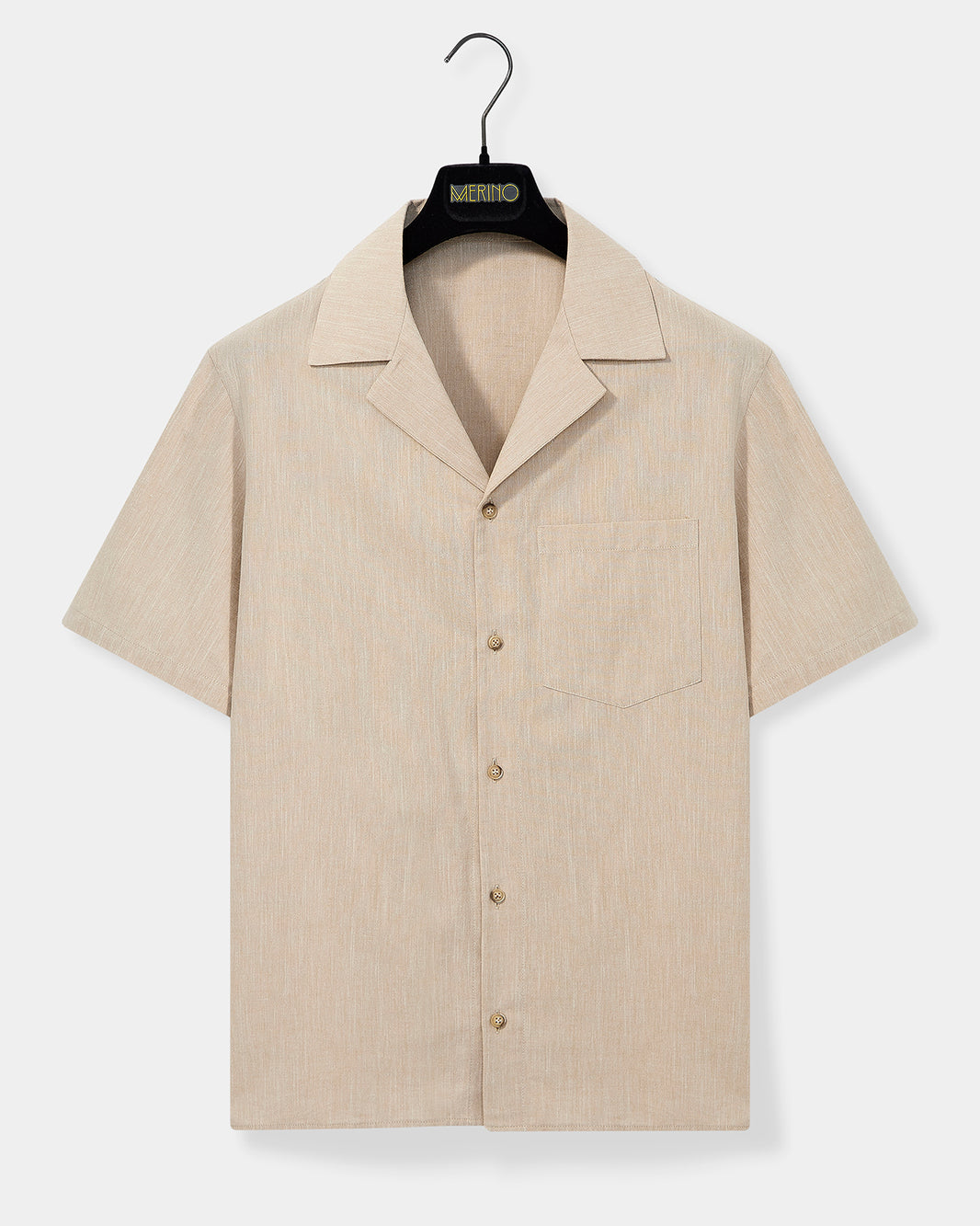 Camisa cubana MC caqui