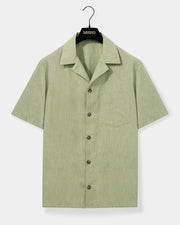 Camisa MC cubana verde