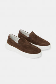 Tênis Slip On Marrom