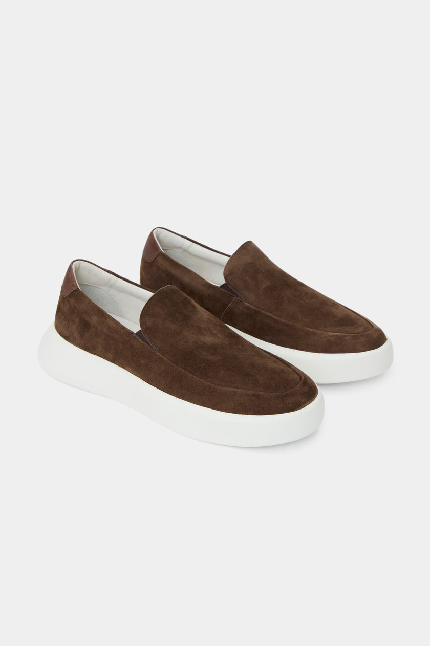 Tênis Slip On Marrom